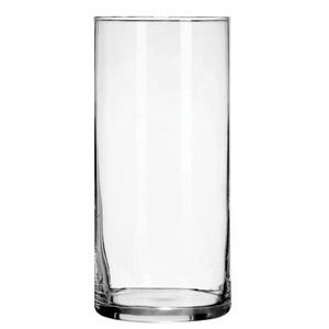 Clear Glass Cylinder Vase (set of 2)